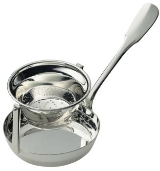 Tea strainer in silver plated - Ercuis